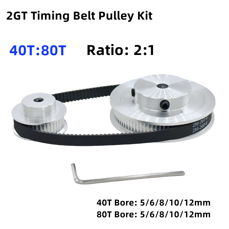Gt2 Pulley - 2GT 2M 80 Gigi 40T GT2