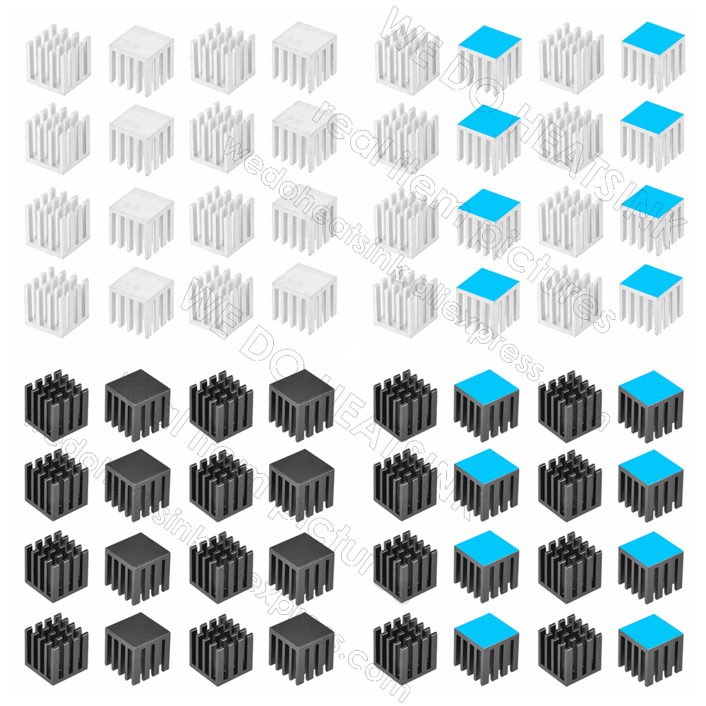 Aluminium Extrusion - Aluminium Heatsink 15X15X15Mm/0.59X0.59X0.59 