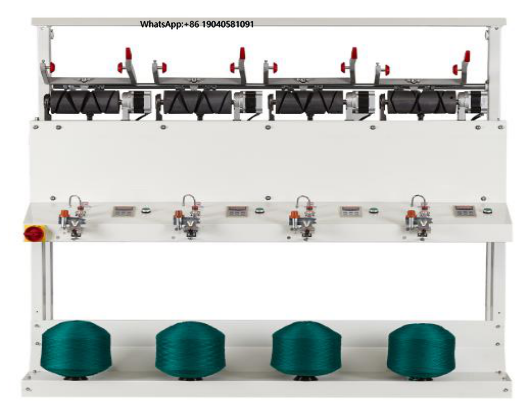 Spindle Motor - Mesin Penggulung Benang Wol Otomatis dengan