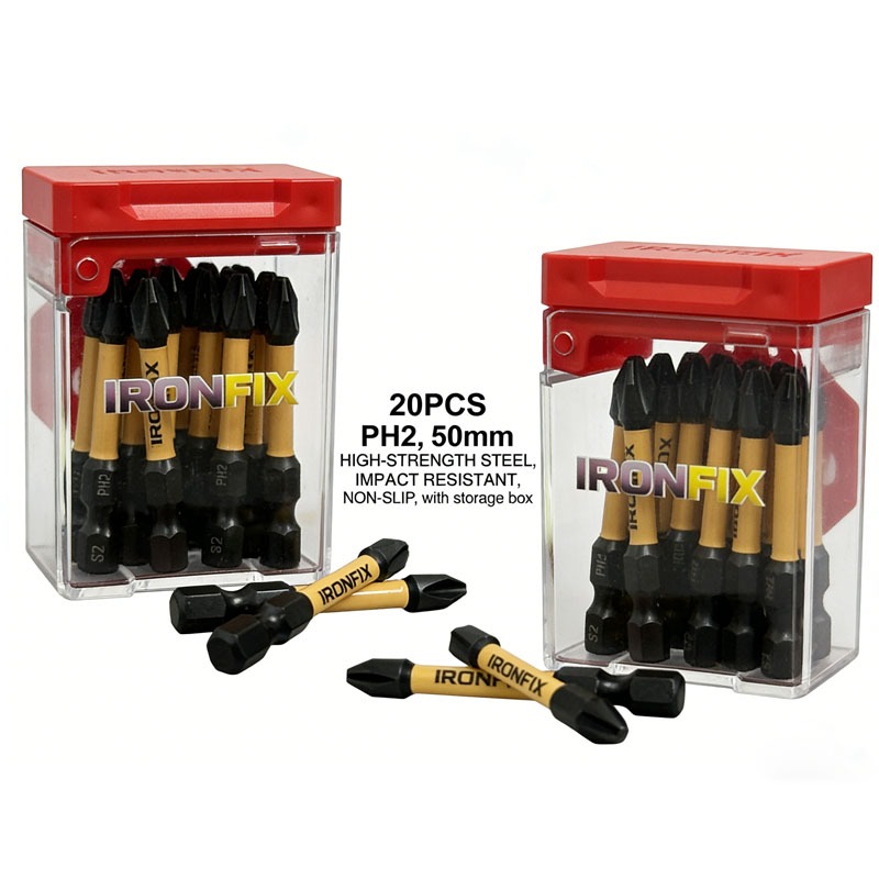 Drill Bit Set - 20 buah mata obeng PH2 yang