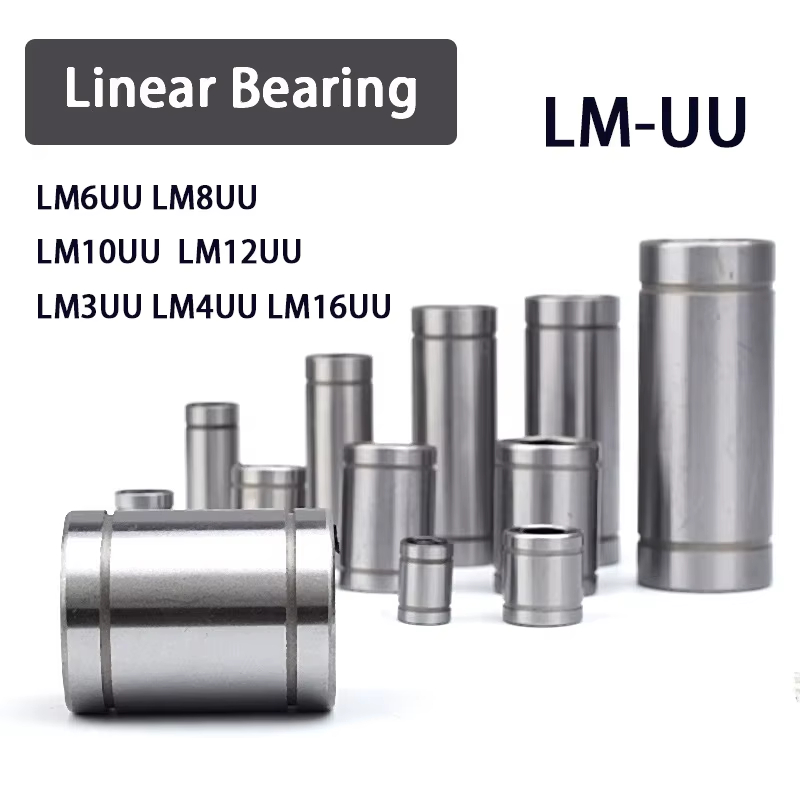 Linear Rod 8Mm - 10pcs LM8 LM8UU LM3UU LM10UU LM16UU