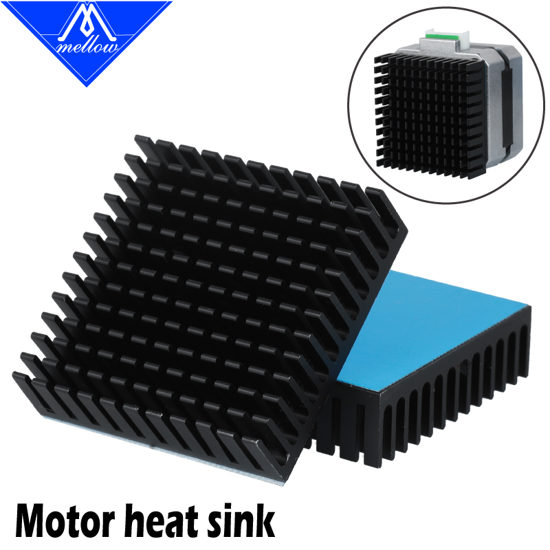 Stepper Motor Nema17 - Lemlow 3D Printer Aluminium Motor Heatsink