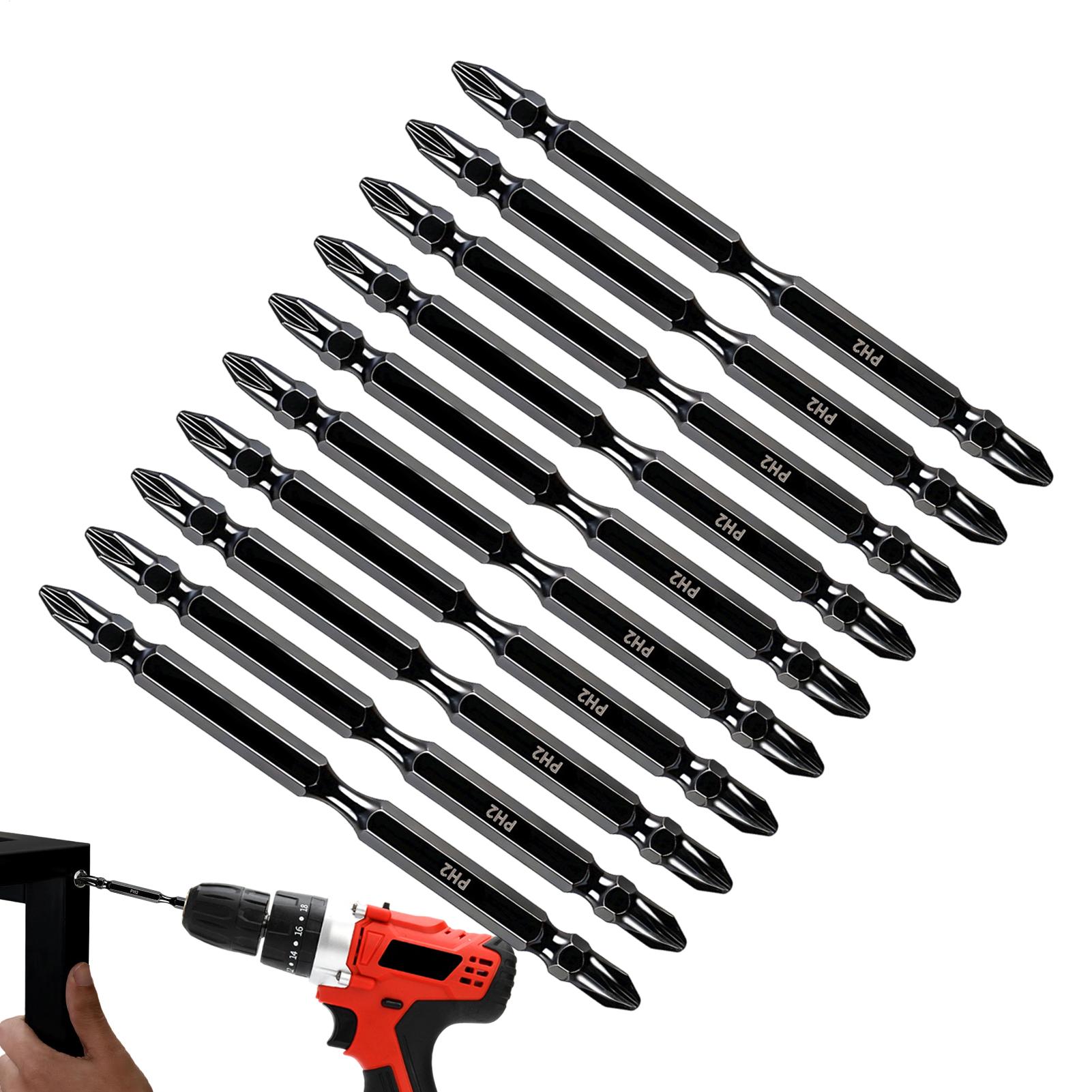 End Mill - Bit Magnetik untuk Bor, Kit Kepala