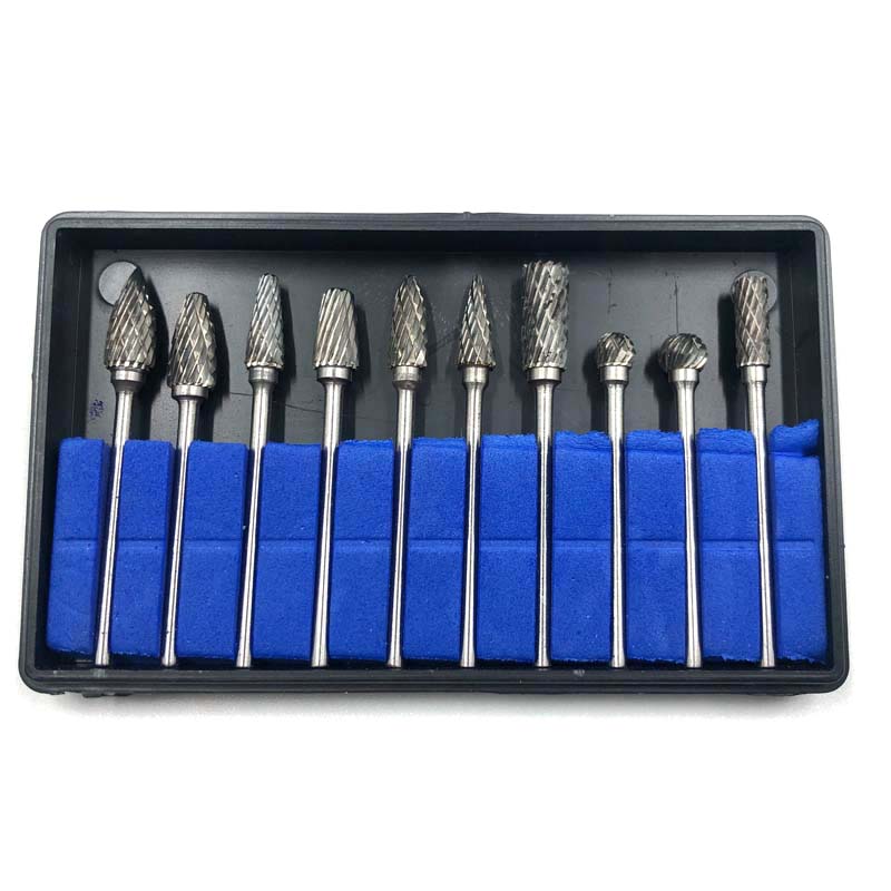 Carbide End Mill - Kepala bor gigi Tungsten karbida, pemotong