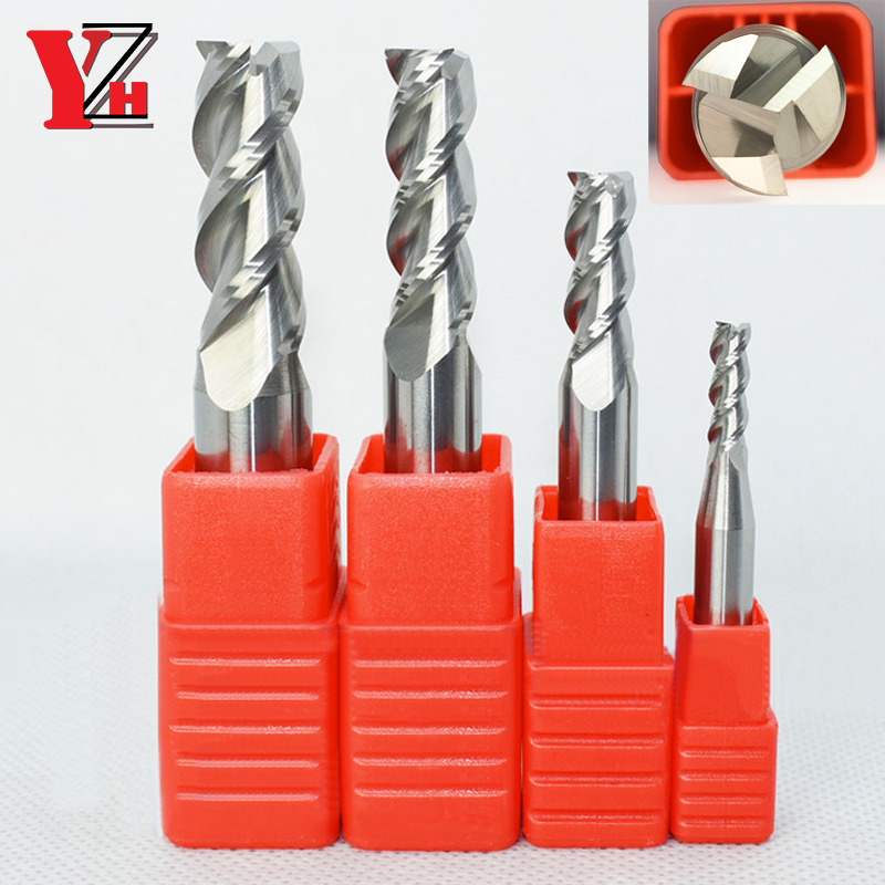 Carbide End Mill - YZH HRC60 End Mill Diameter 1.05mm