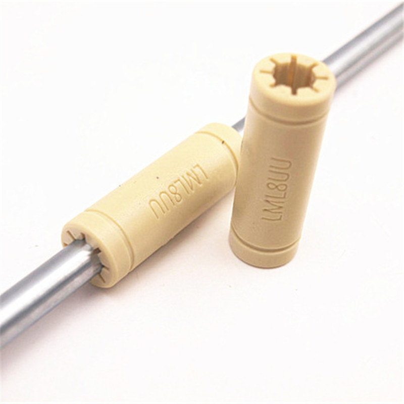 Linear Rod 8Mm - 1 buah polimer padat LM8LUU bantalan