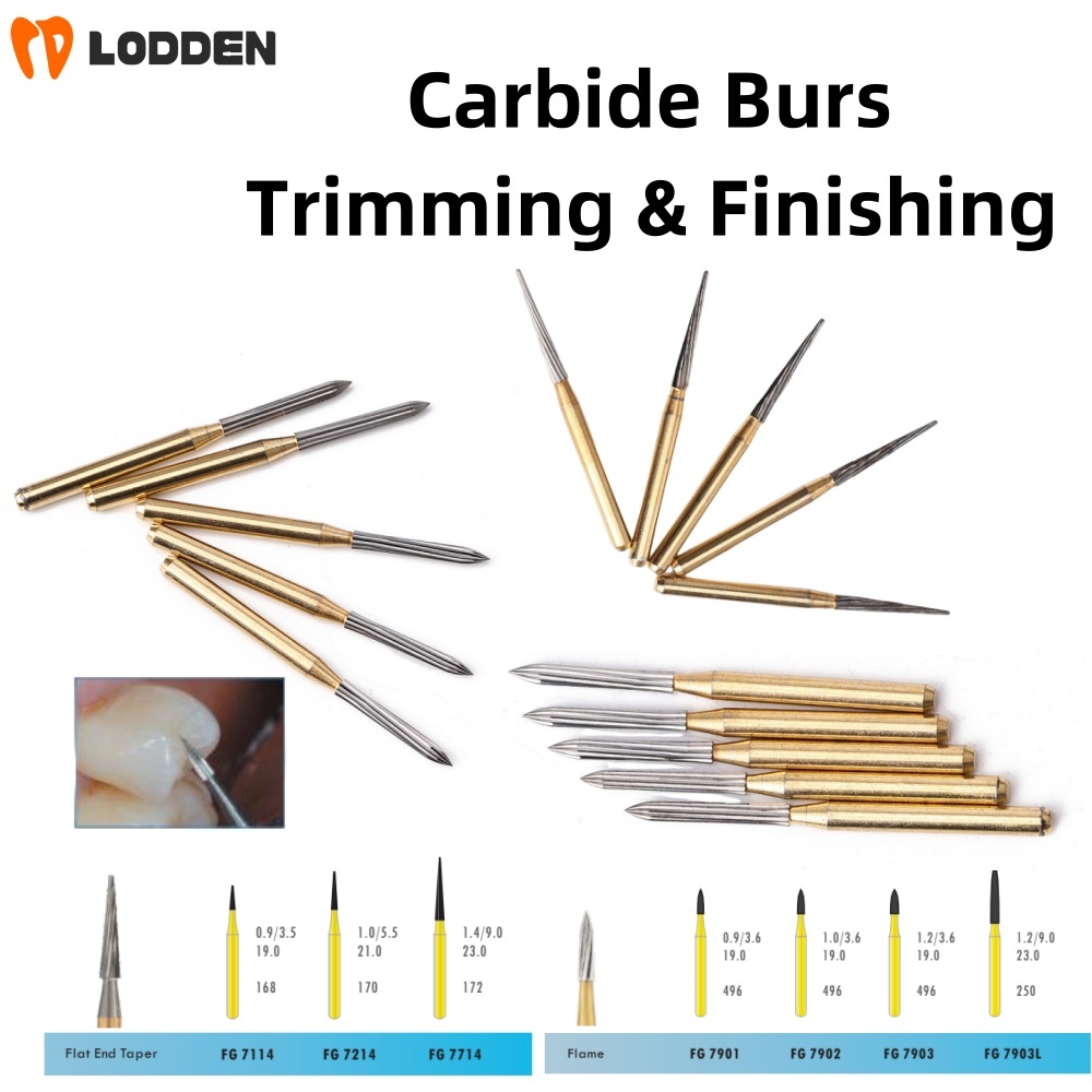 Carbide End Mill - Klinik Gigi Burs Trimming & Finishing