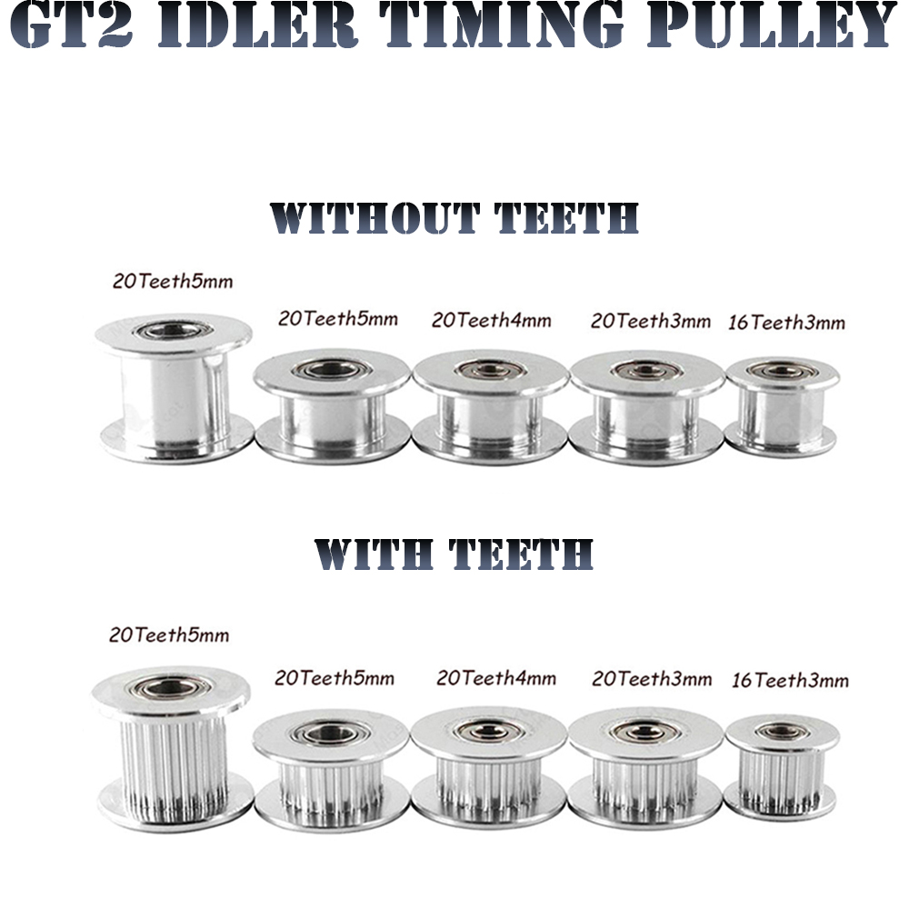 Gt2 Pulley - GT2 Idler Pulley 20 Gigi 16
