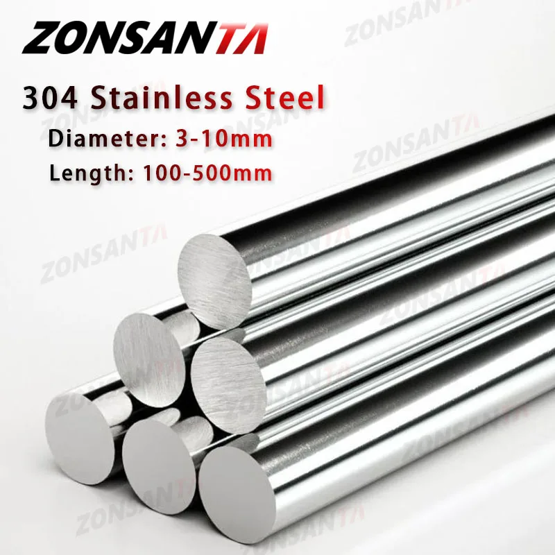 Linear Rod 8Mm - 1 buah batang Stainless Steel 304