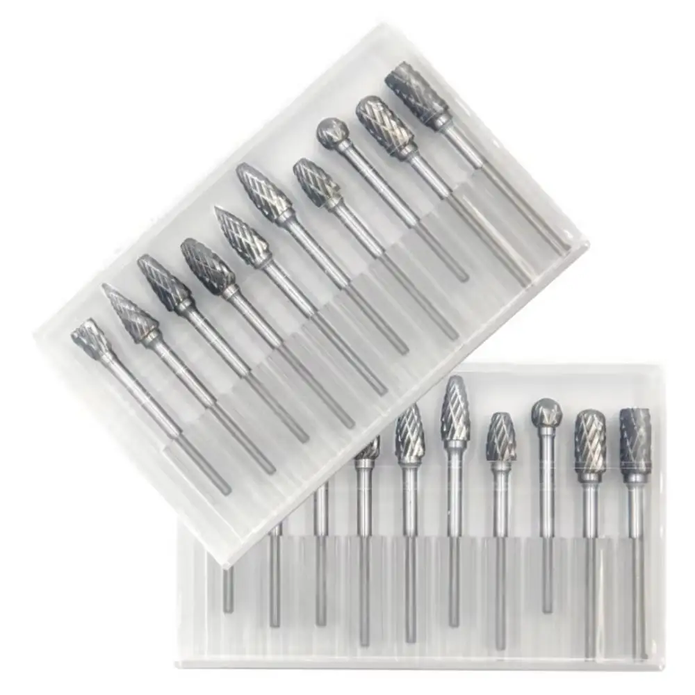 Carbide End Mill - 10PCS Set Mata Bor Karbida 3mm