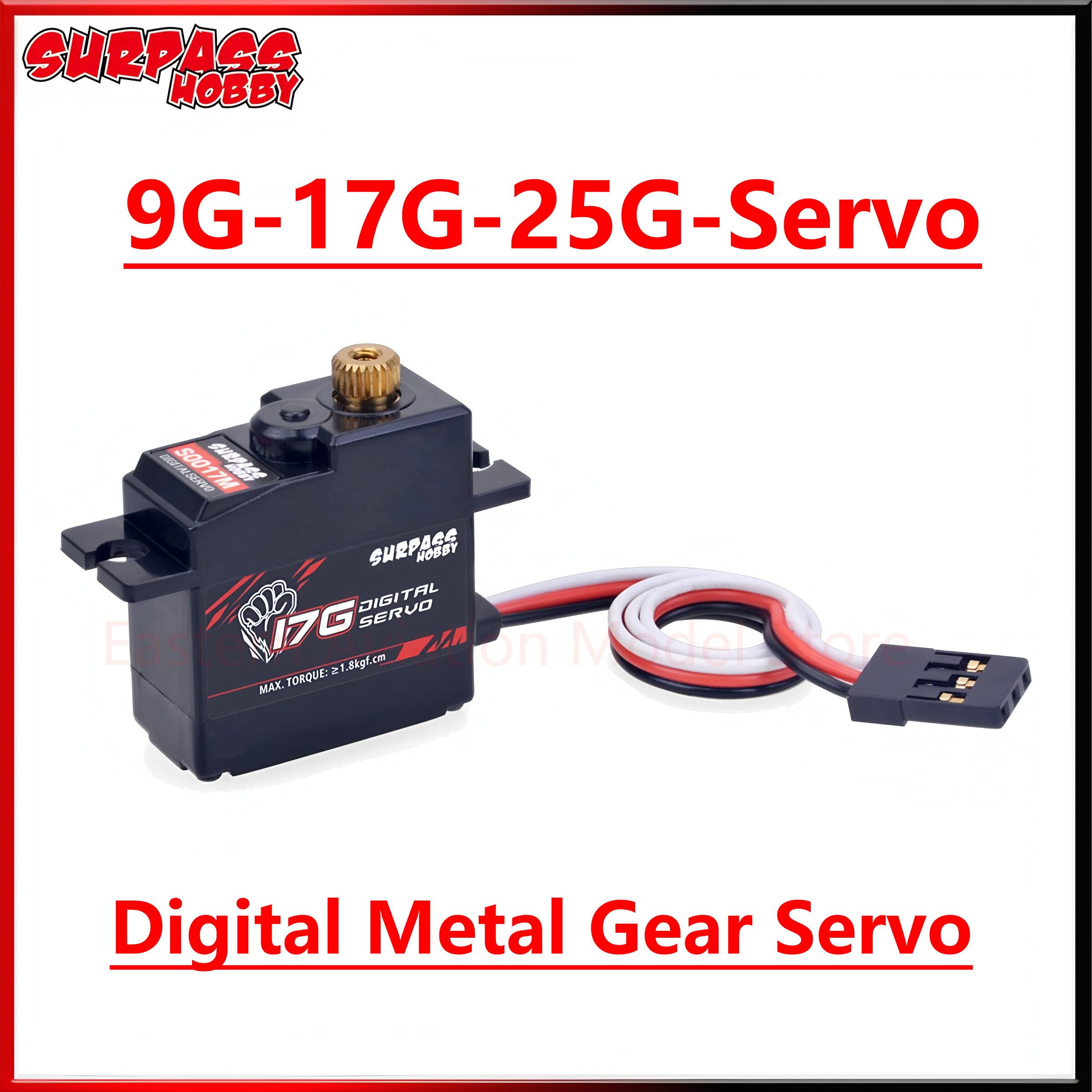 Servo 9G - Melampaui Hobi S009M 9G S0017M 17G