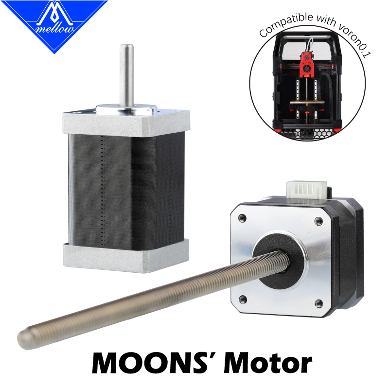 Stepper Motor Nema17 - Motor Stepper Mellow MOONS XY Shaft