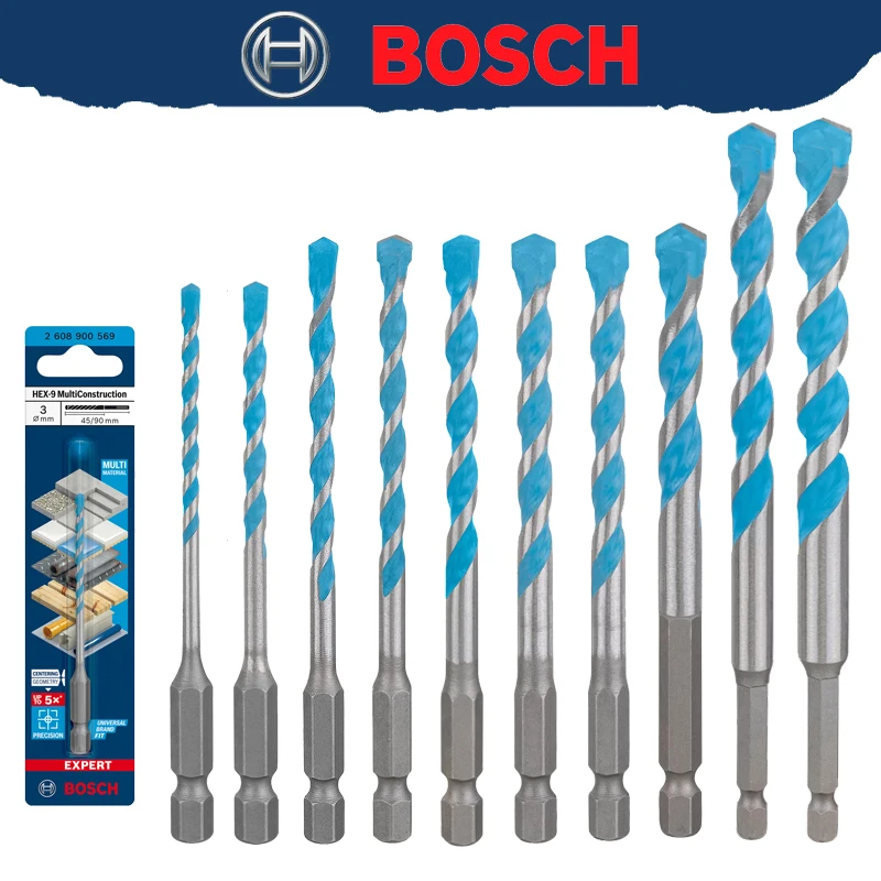 Drill Bit Set - BOSCH EXPERT HEX-9 Mata Bor Multi