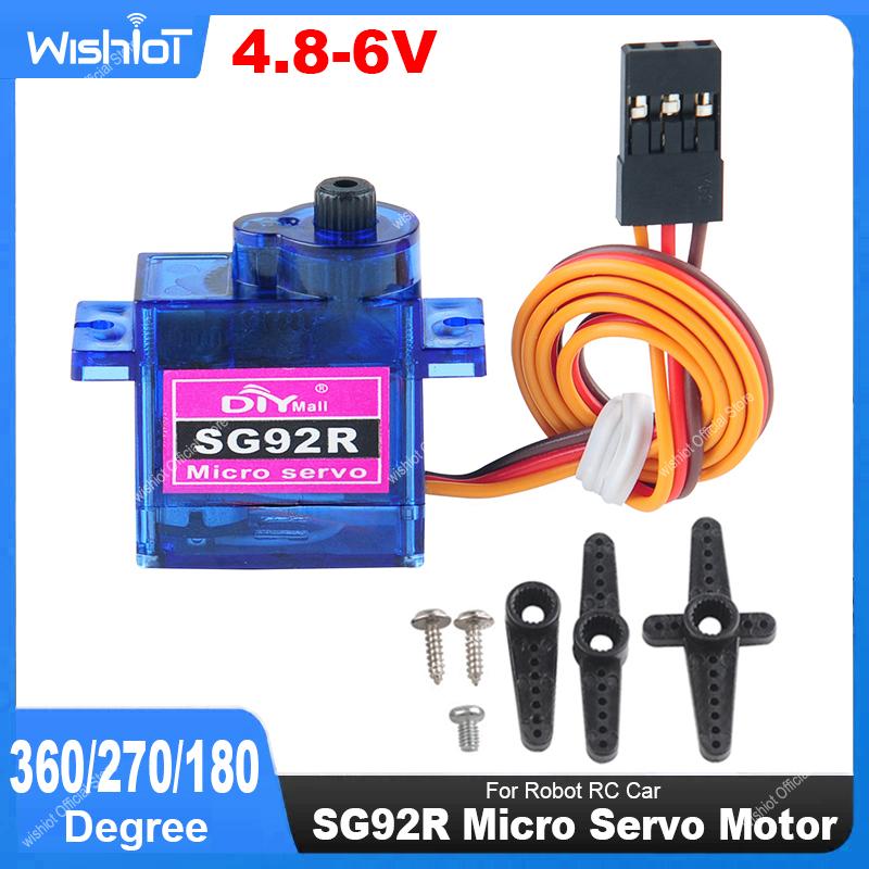 Servo 9G - SG92R Motor Servo mikro 4.8-6V 360/270/180
