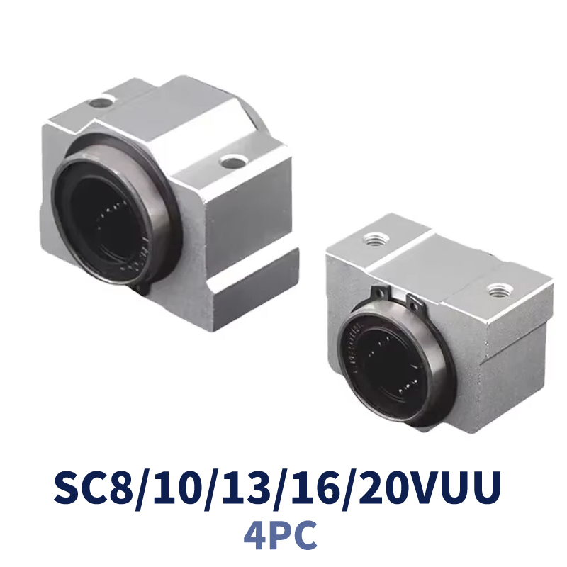 Linear Rod 8Mm - 4 buah sc8veu SC10VUU sc12veu SC16VUU