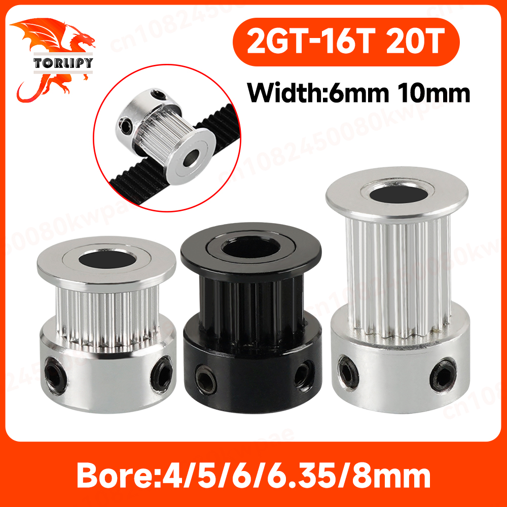 Lead Screw 8Mm - 1/5/10 Buah Katrol GT2 20 Gigi
