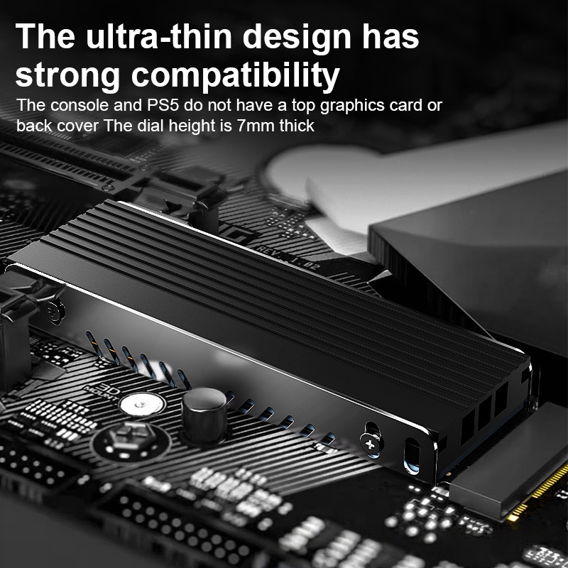 M.2 SSD Heatsink M2 2280 Radia - Aluminium Extrusion ulasan dan harga