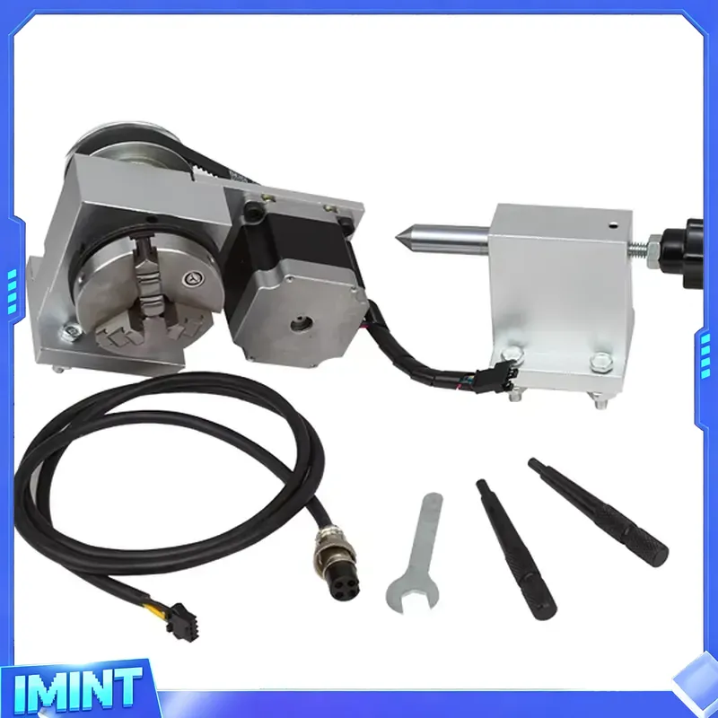 Meja Putar CNC 4 Axis A Axis 8 - Nema23 Stepper ulasan dan harga