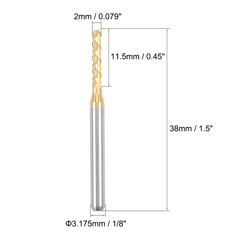 10 Buah Pemotong Pengukir Karb - End Mill ulasan dan harga