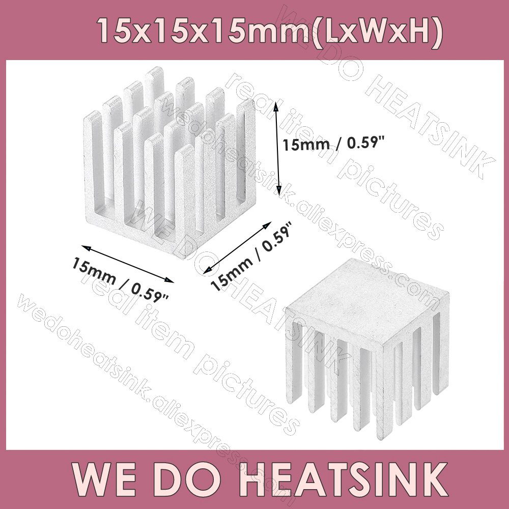 Aluminium Heatsink 15X15X15Mm/ - Aluminium Extrusion ulasan dan harga