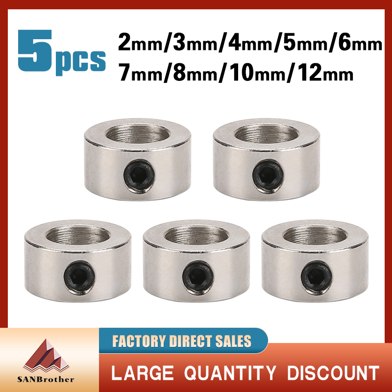 5 Buah Opensource Lock Collar  - Lead Screw 8Mm ulasan dan harga
