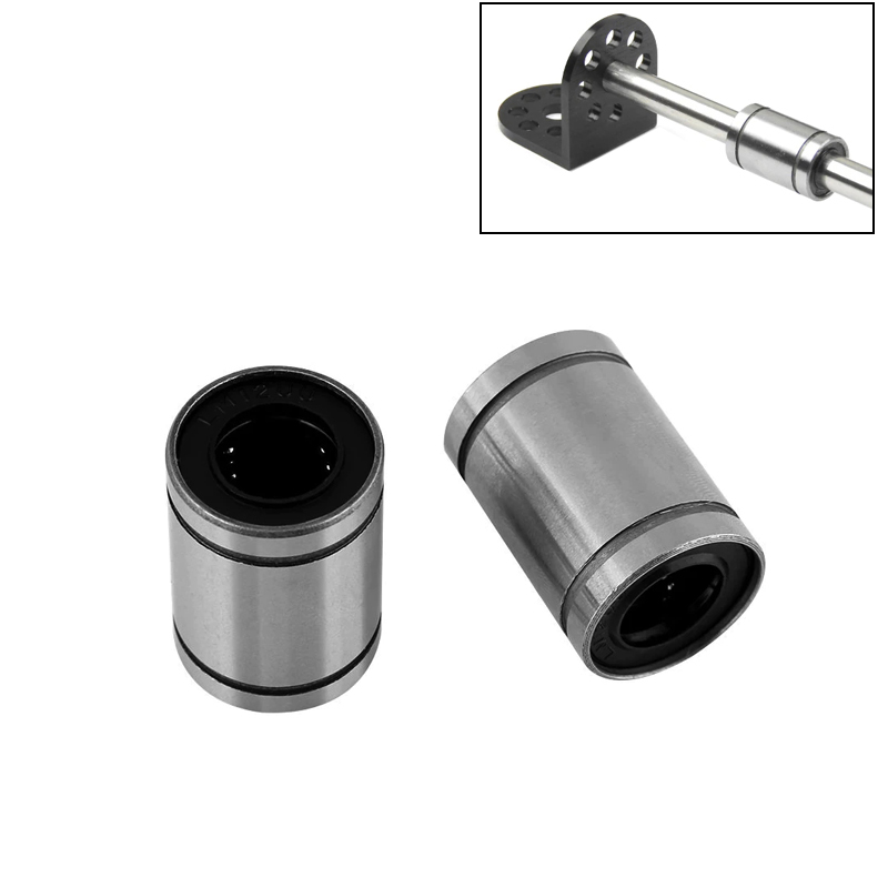 10 Buah LM6UU LM8UU LM10UU LM1 - Linear Rod 8Mm ulasan dan harga
