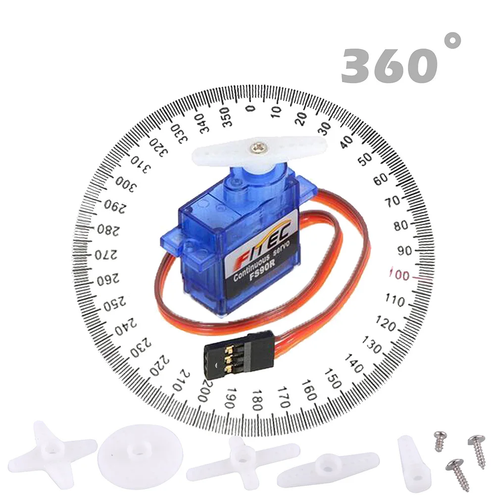 Feetech Mini FS90R mikro Servo - Servo 9G ulasan dan harga