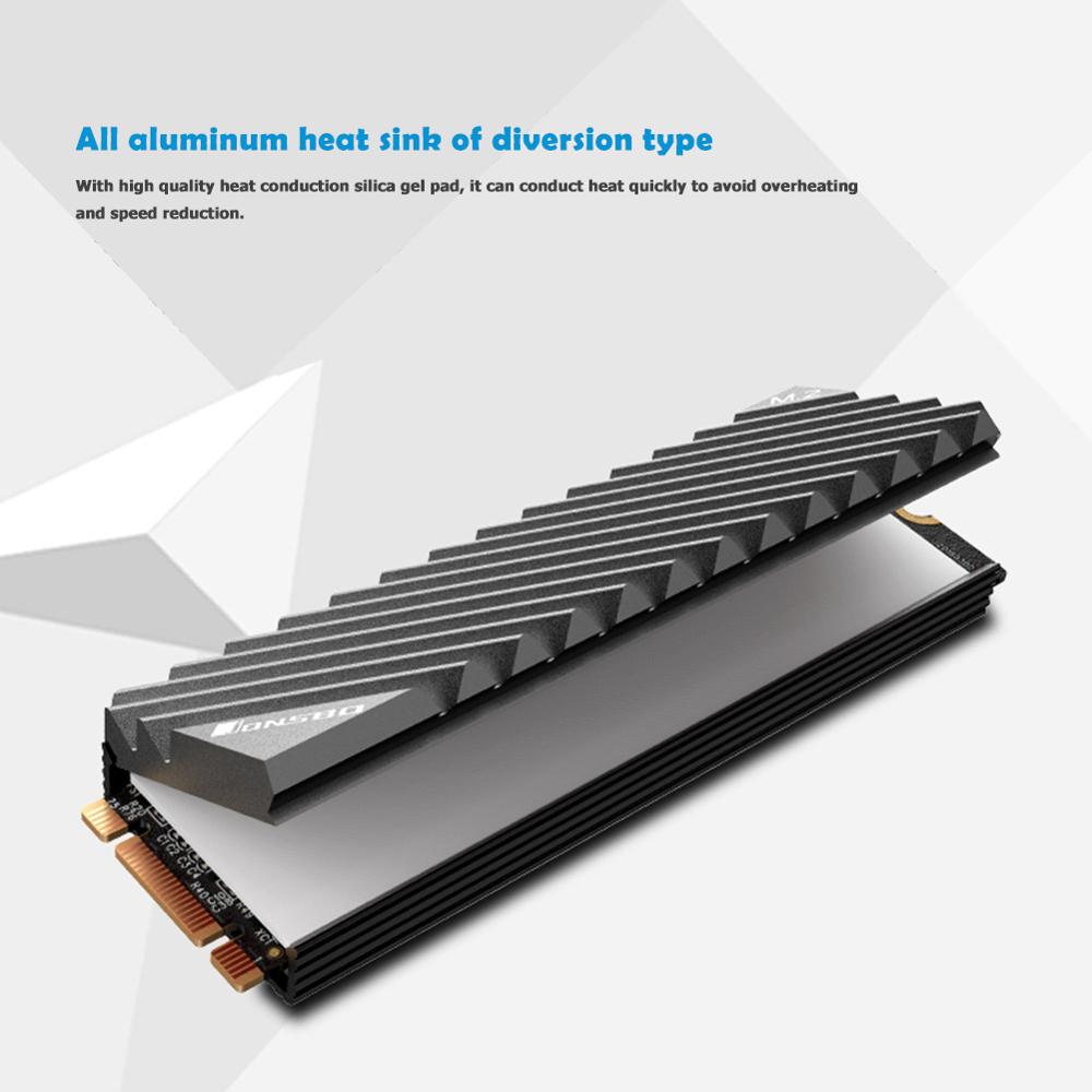 Jonsbo M2 2280 SSD Aluminium H - Aluminium Extrusion ulasan dan harga