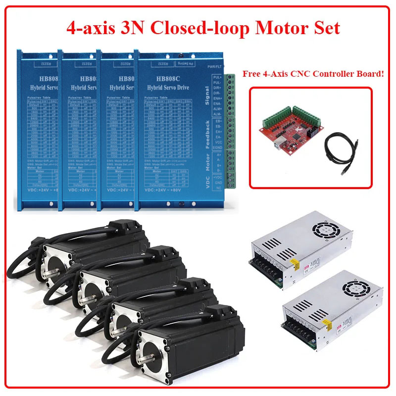 Motor Stepper Loop Tertutup 4  - Nema23 Stepper ulasan dan harga