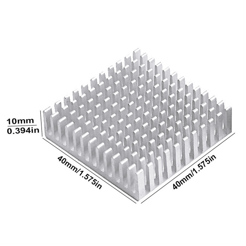 30Pcs Younuon 40 Mm Perak Heat - Aluminium Extrusion ulasan dan harga