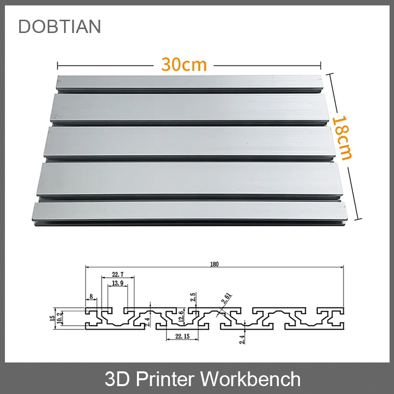 1 Buah 15180 Profil Aluminium  - 3018 Aluminium Cnc ulasan dan harga