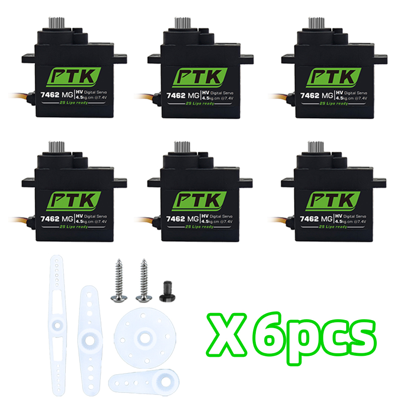 PTK 7462W MG gigi logam 9g ser - Servo 9G ulasan dan harga