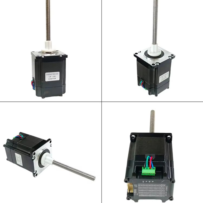Motor Stepper Sekrup Terintegr - Nema23 Stepper ulasan dan harga