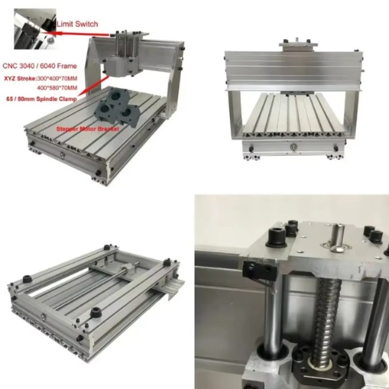 Kit Rangka CNC Aluminium 3040  - Cnc Router ulasan dan harga