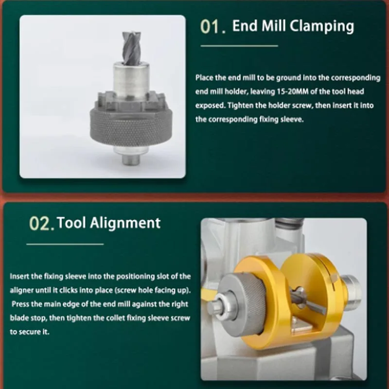 Mesin Pengasah Mata Bor Ujung  - End Mill ulasan dan harga