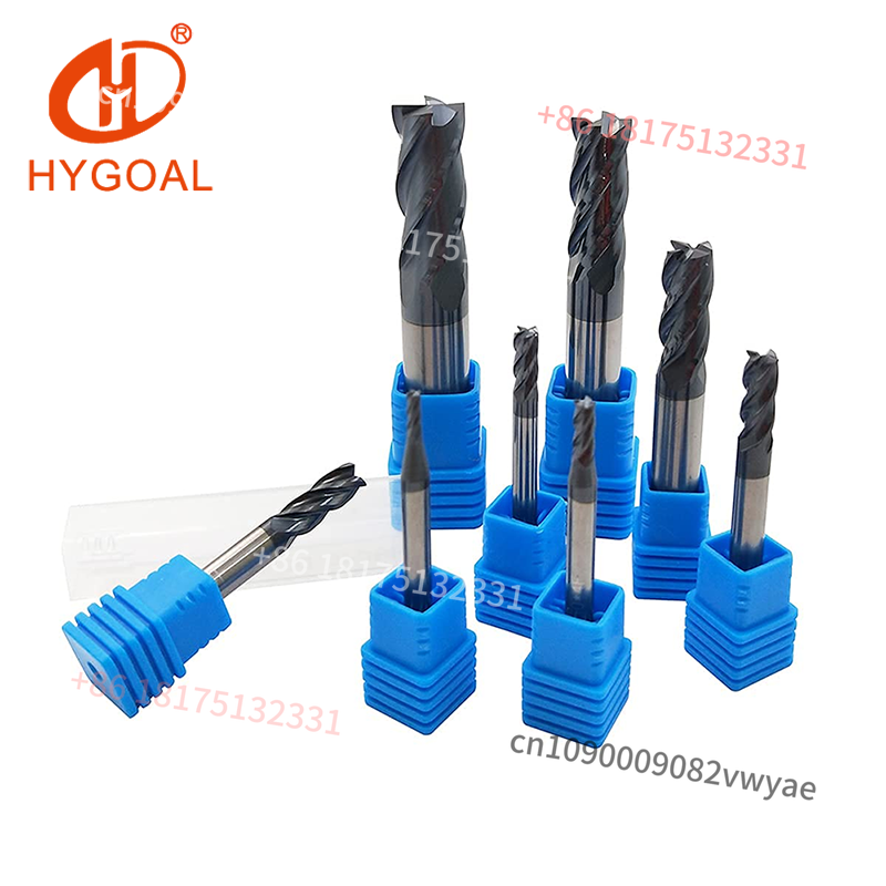 HYGOAL Mata Bor Karbida 4 Alur - End Mill ulasan dan harga