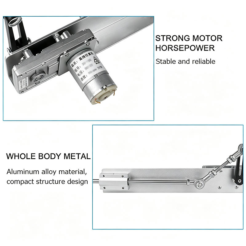 Aktuator Linier Teleskopik DC  - Linear Rail ulasan dan harga