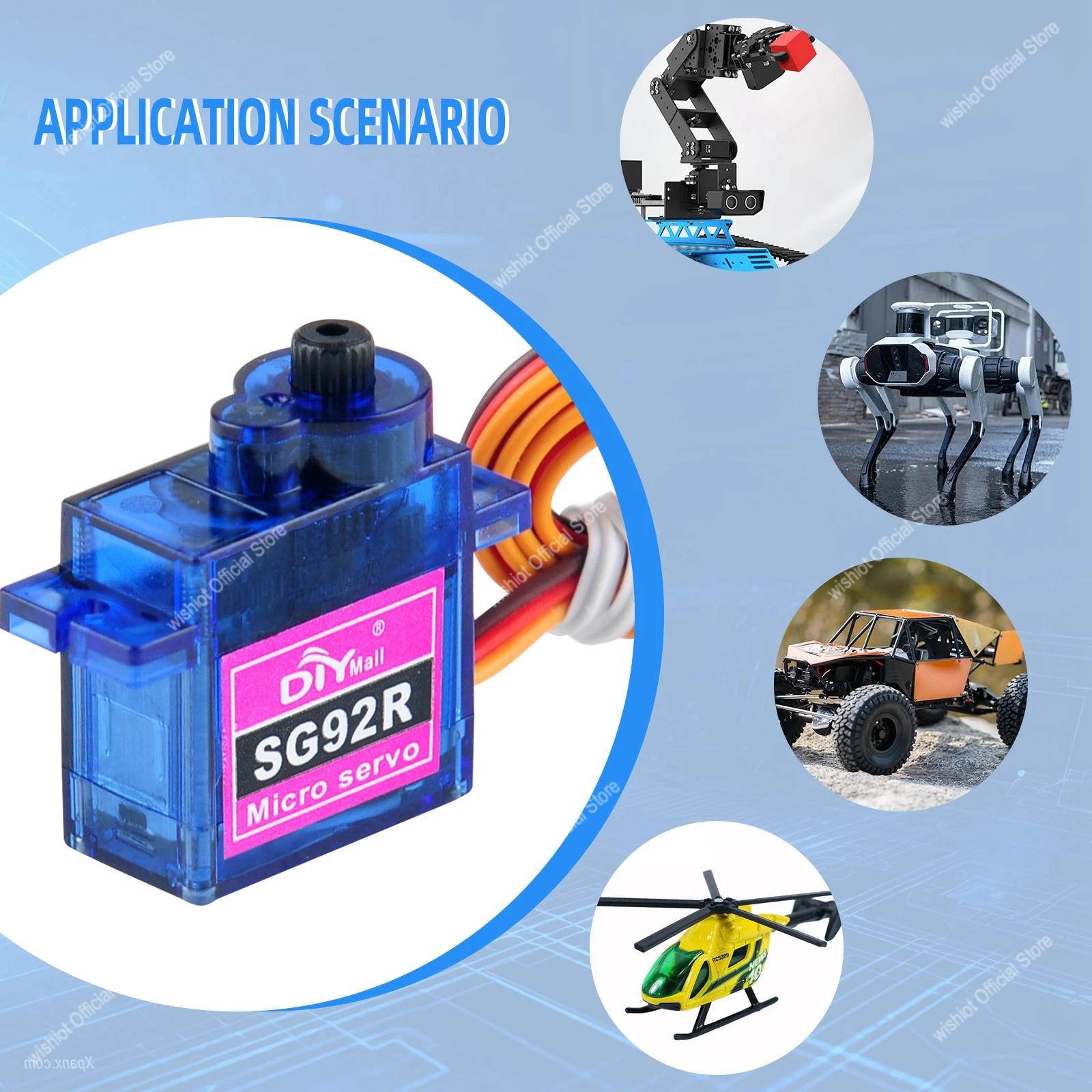 SG92R Motor Servo mikro 4.8-6V - Servo 9G ulasan dan harga