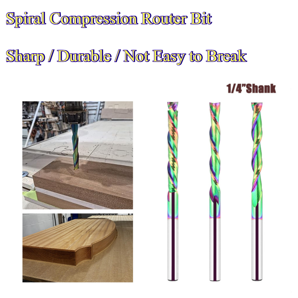 Mata Router Spiral dengan Lapi - End Mill ulasan dan harga