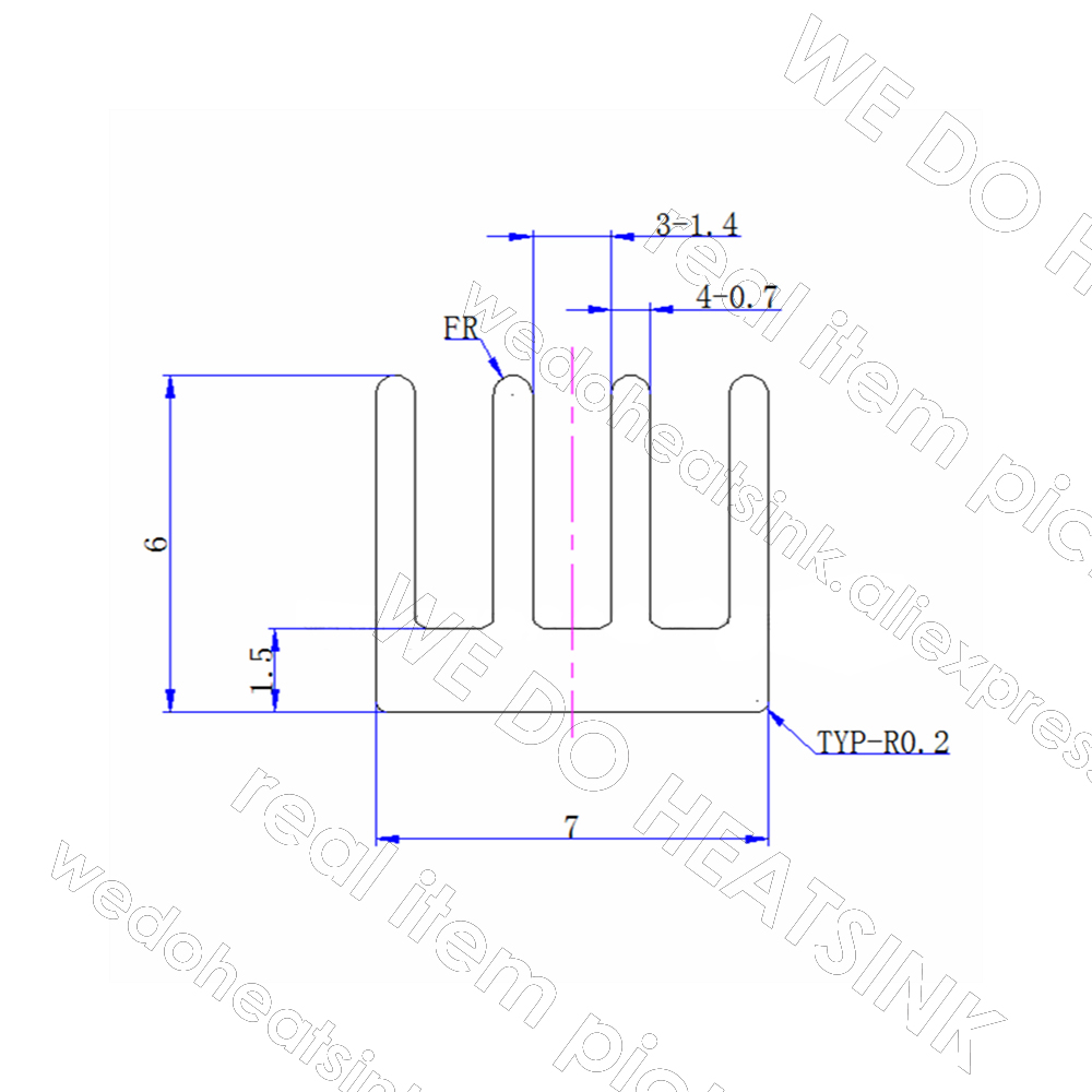 KAMI MENJUAL HEATSINK 50pcs/lo - Aluminium Extrusion ulasan dan harga