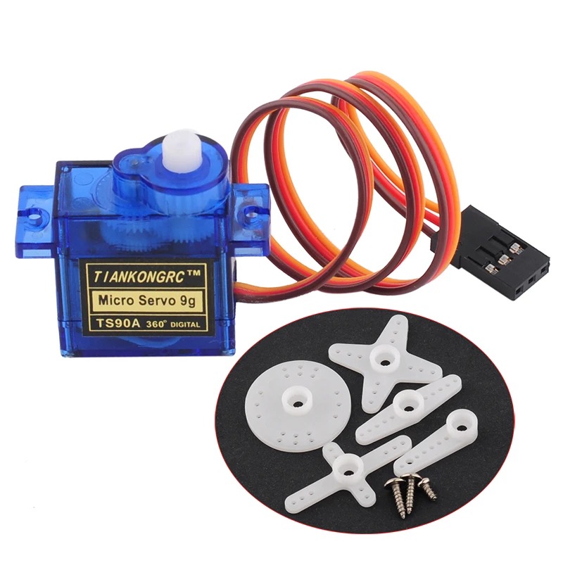 TS90A 9G Servo Mikro 180 Deraj - Servo 9G ulasan dan harga